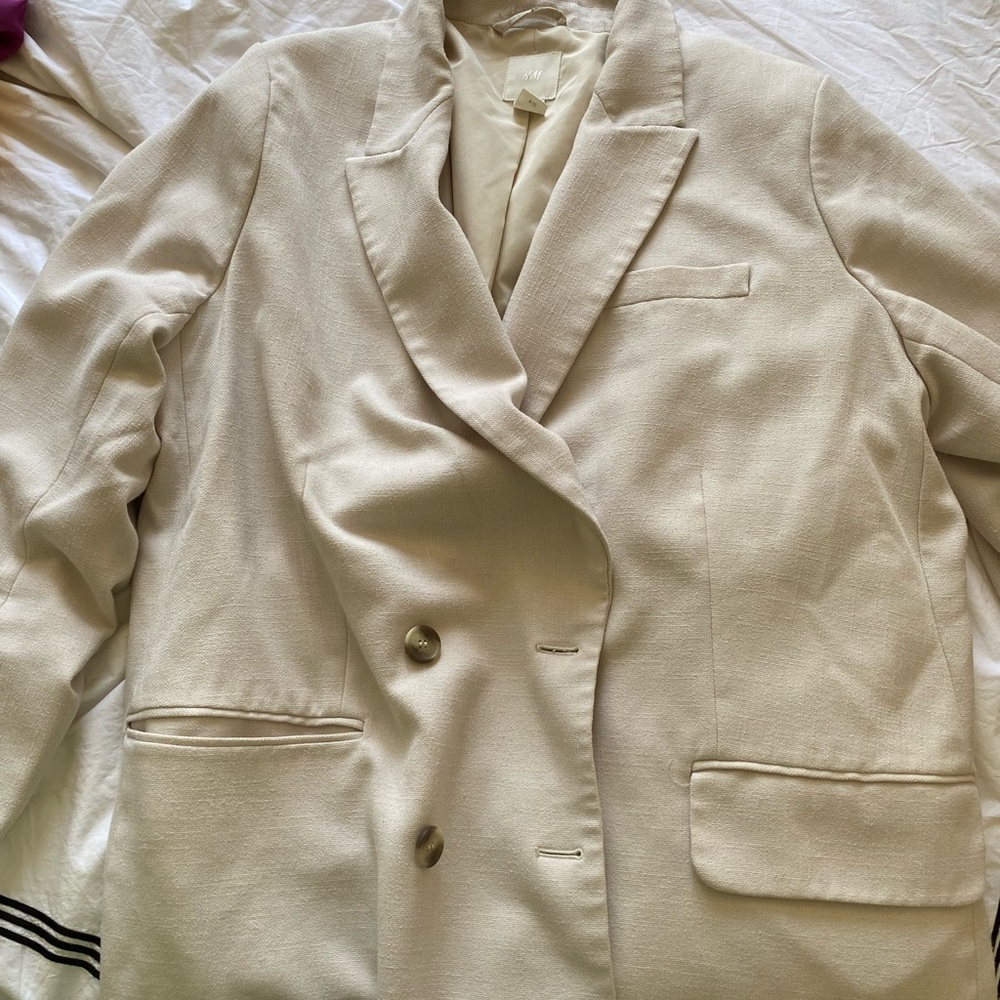 H&M oversized double breasted blazer